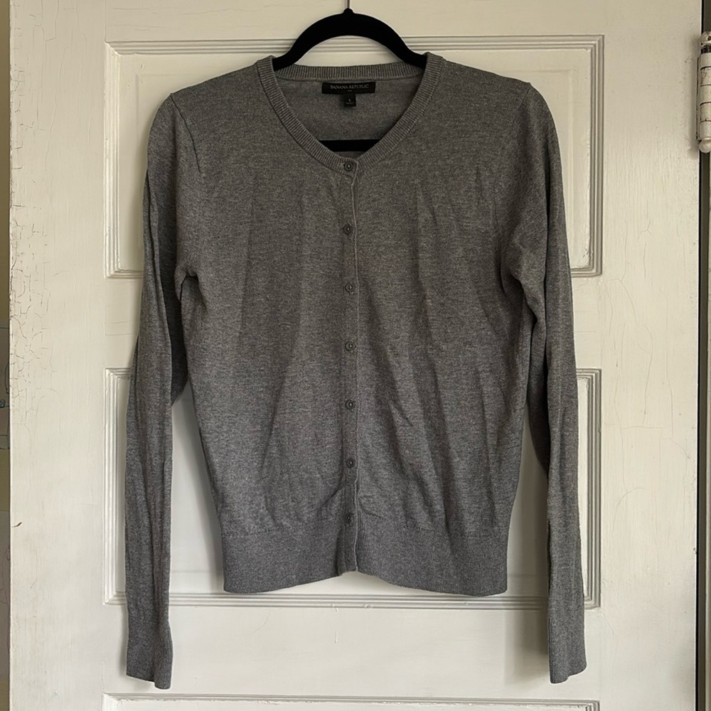 Banana republic button down cardigan